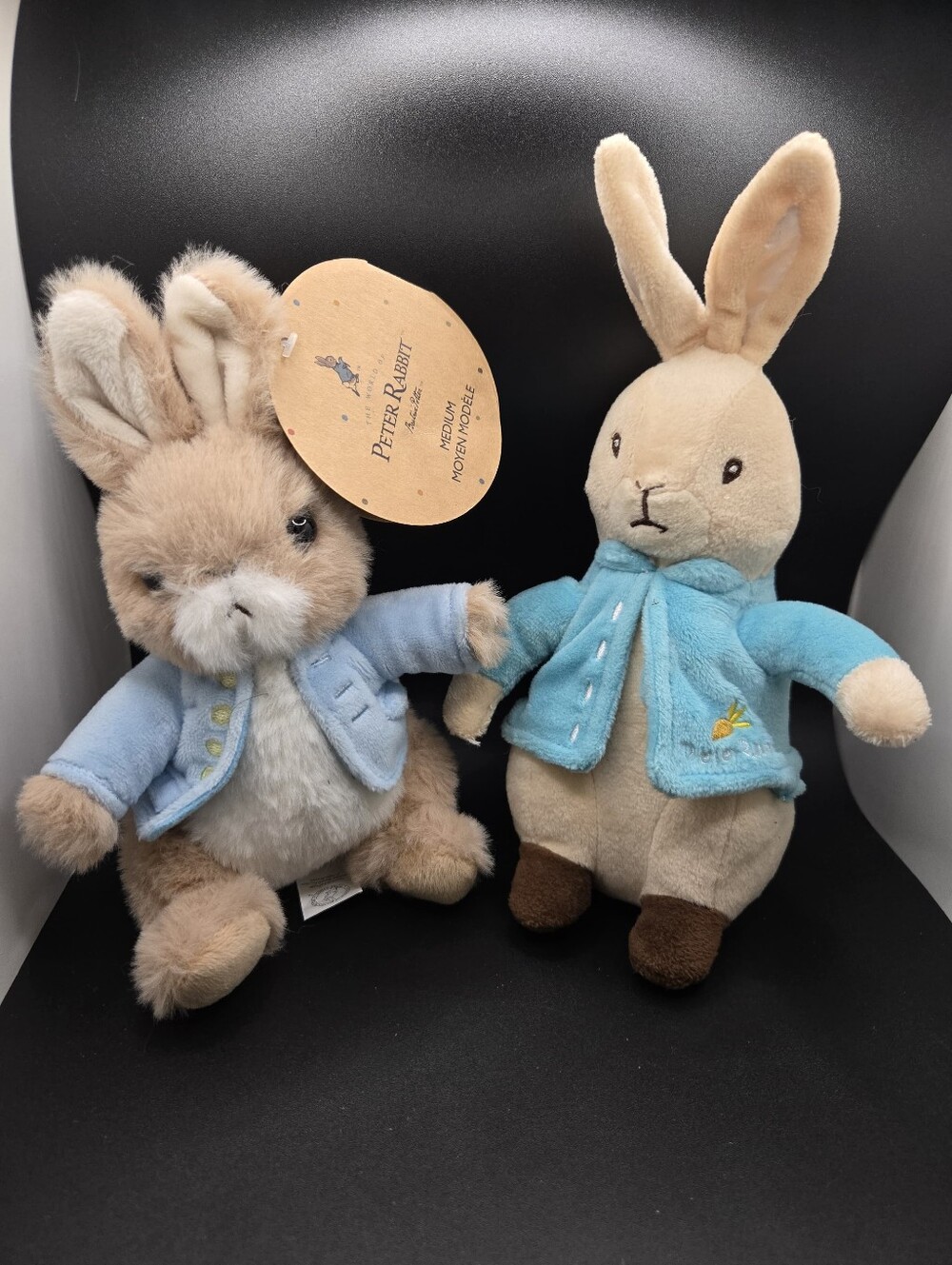 Peter Rabbit Plush Bunny in Light Blue Coat